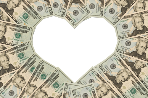 A pénz = szeretet